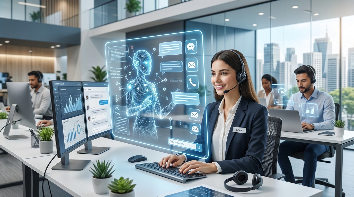 Assistentes de Inteligência Artificial generativa transformam o suporte ao cliente em pequenas empresas